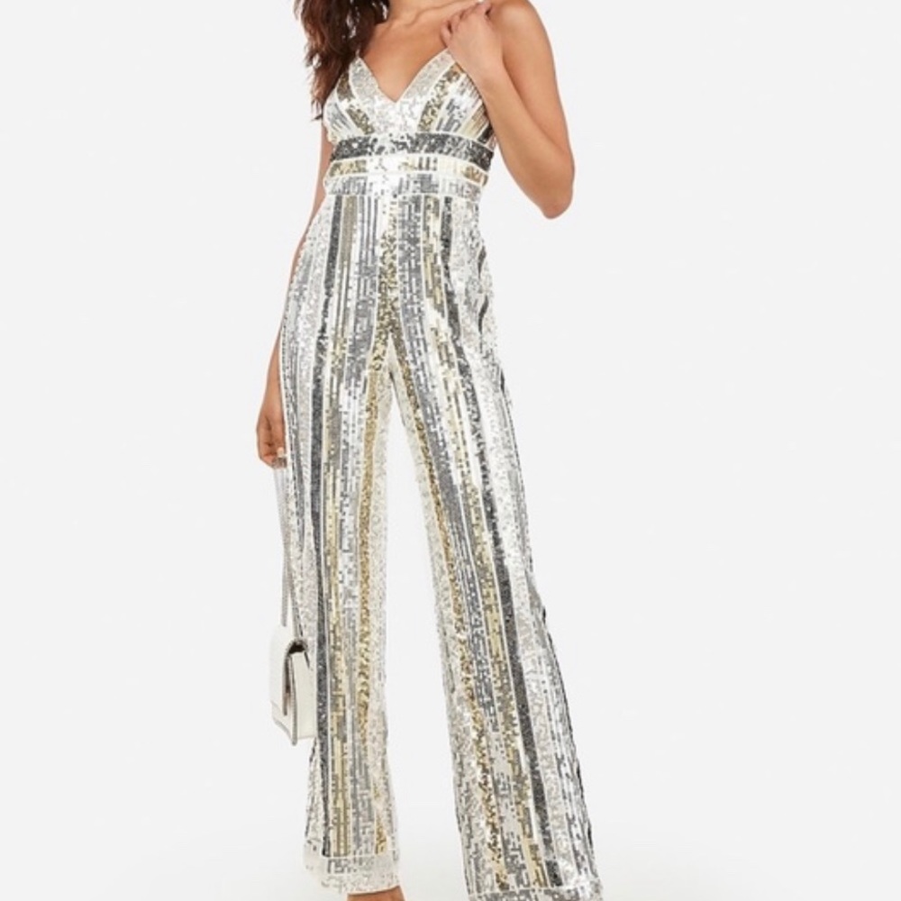 Express Sequined Jumpsuit